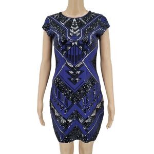 express aztec sequin dress Express aztec sequin dress Homecoming Prom Cocktail M